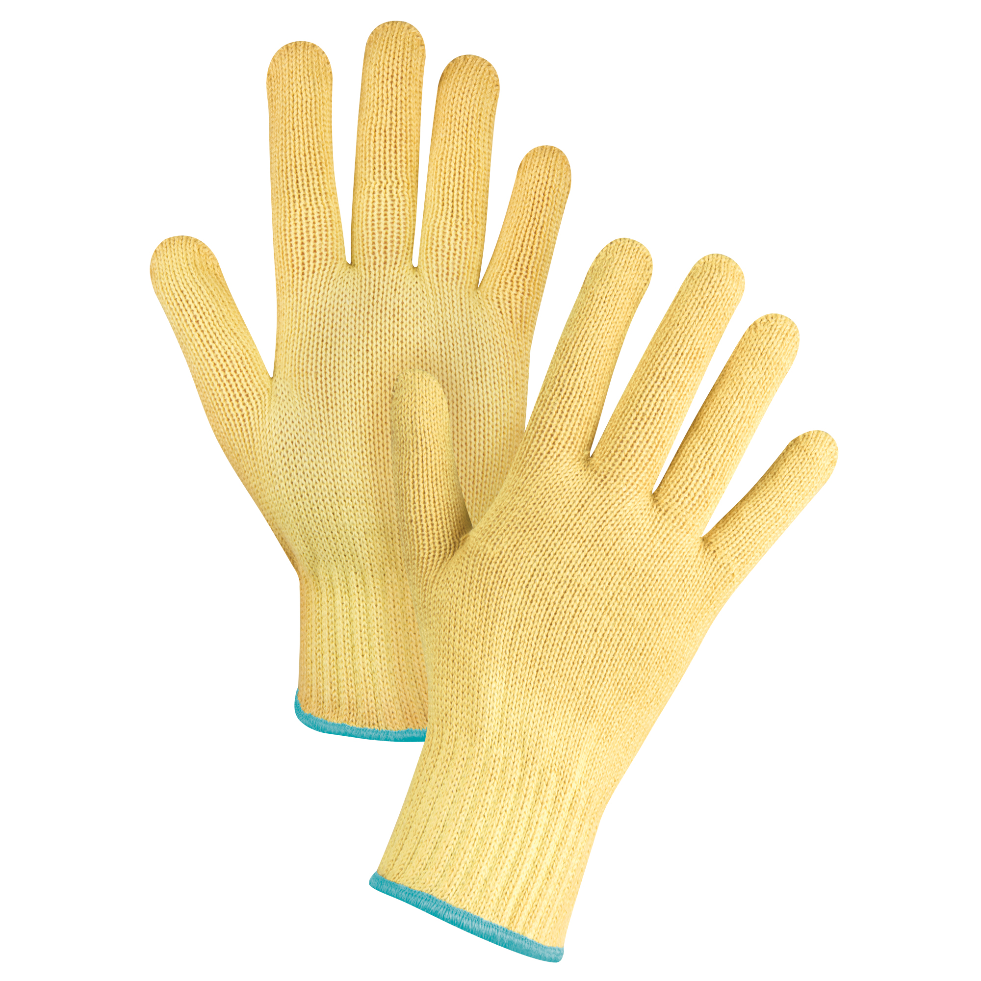 Gants tricotés sans couture, Taille T-Grand/10, Calibre 7, Enveloppe en KevlarMD, ASTM ANSI niveau A2/EN 388 niveau 3