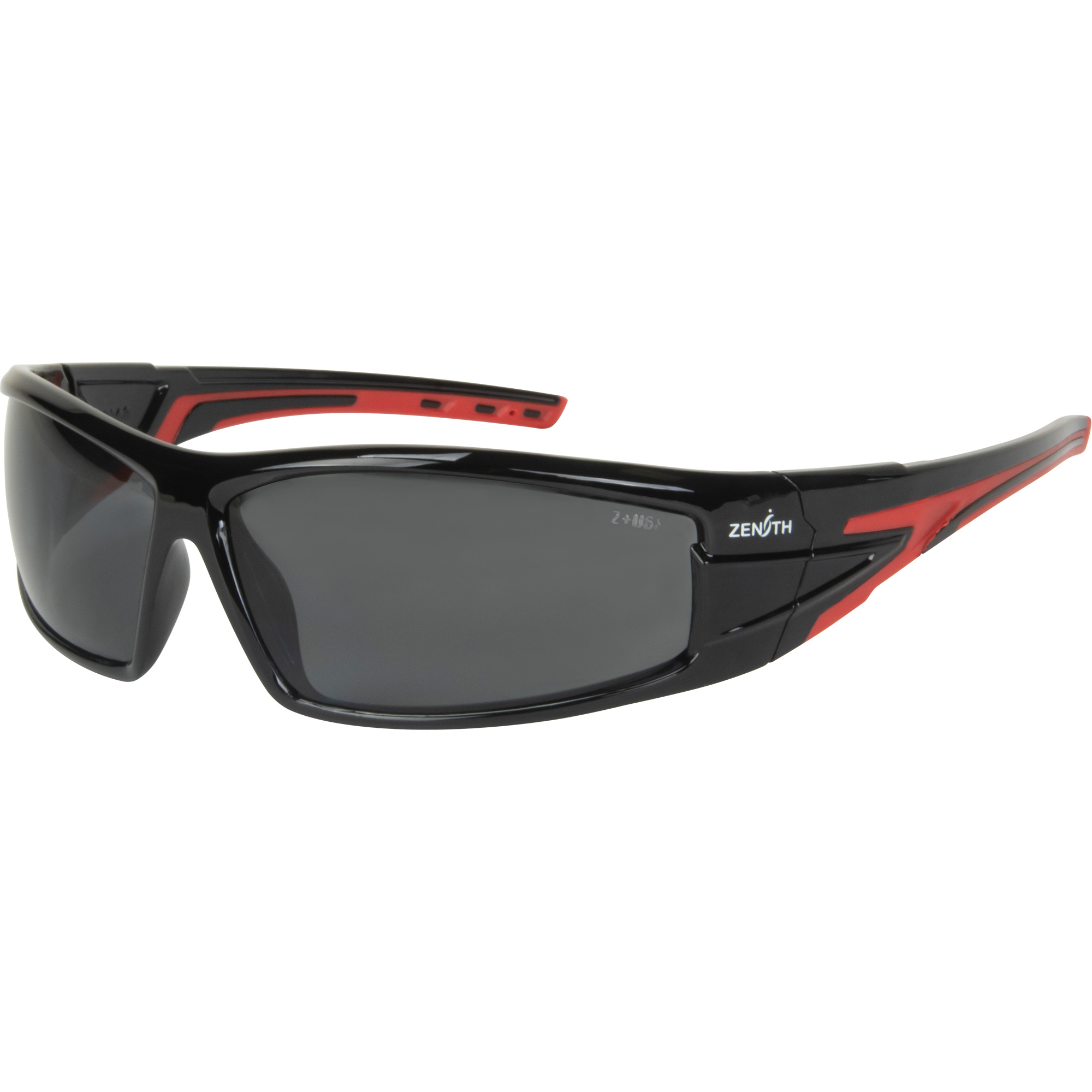 Lunettes de sécurité de série Z3300, Lentille Grise/fumée, Anti-égratignures/Polarisé, ANSI Z87+/Répond ou surpasse la norme CSA Z94.3