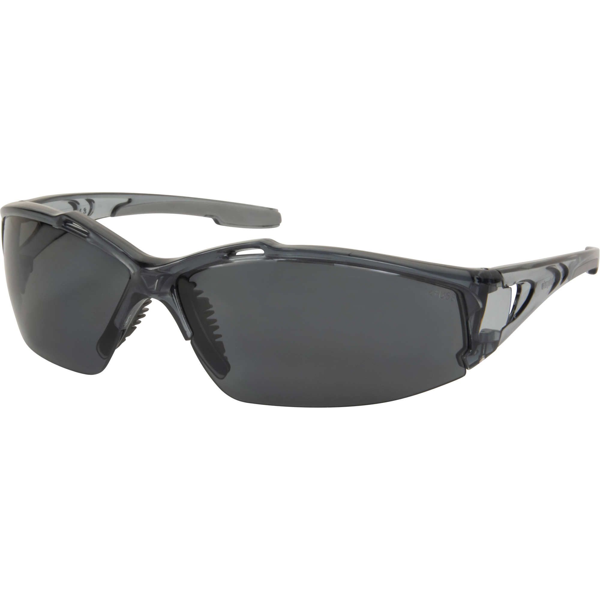 Lunettes de sécurité de série Z3400, Lentille Grise/fumée, Anti-égratignures/Polarisé, ANSI Z87+/Répond ou surpasse la norme CSA Z94.3