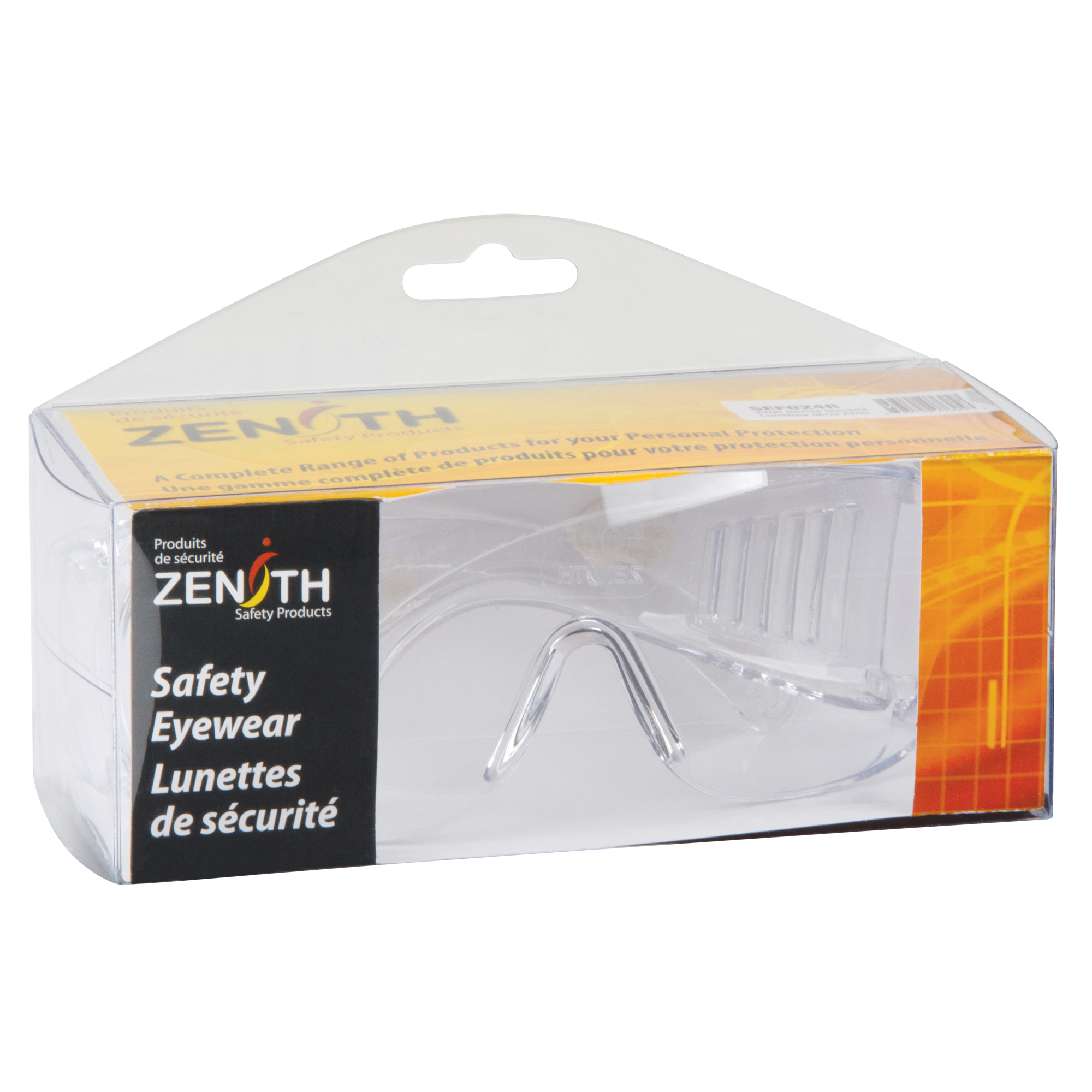 Lunettes de sécurité série Z200, Lentille Transparent, Répond ou surpasse la norme CSA Z94.3
