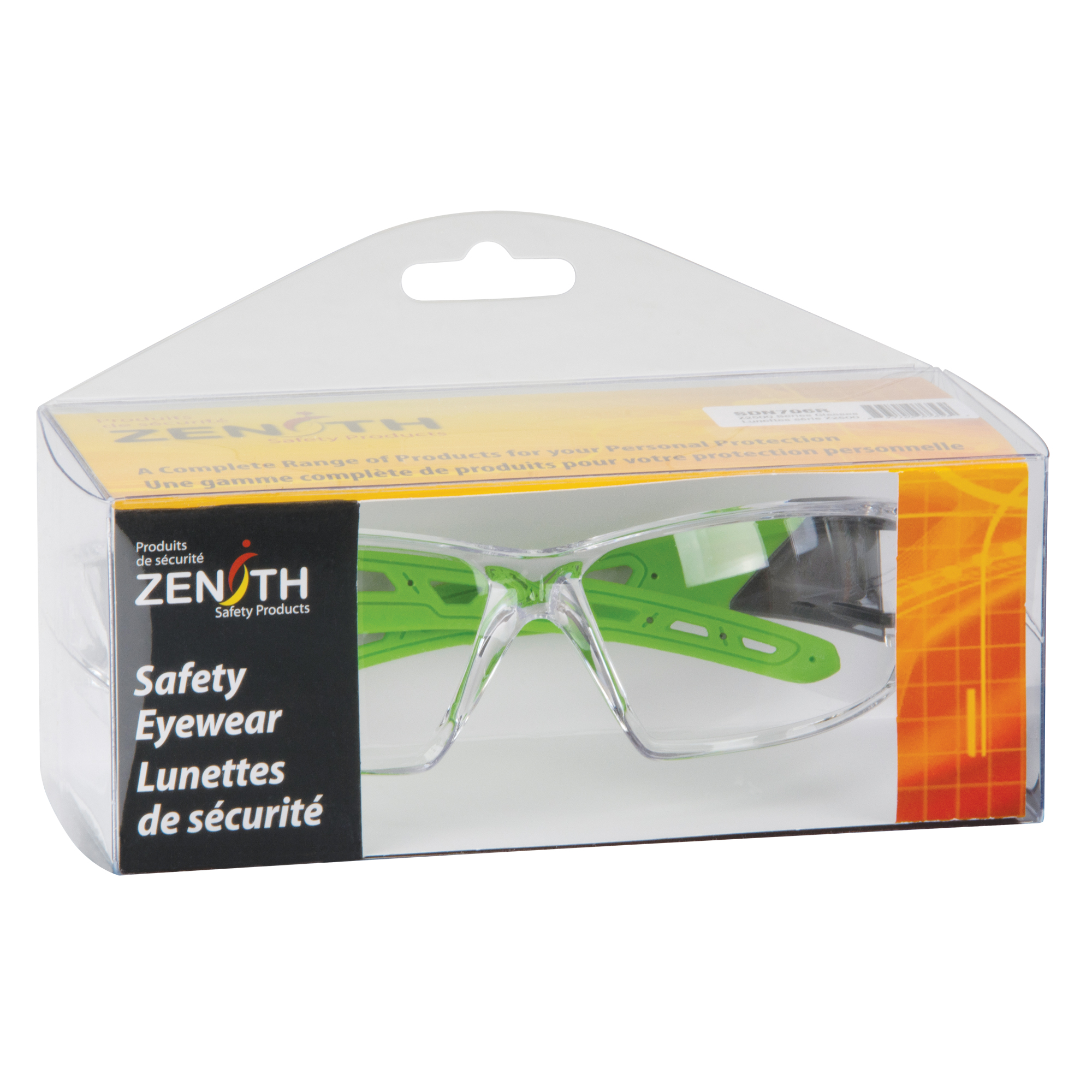 Lunettes de sécurité série Z2500, Lentille Transparent, Antibuée, ANSI Z87+/Répond ou surpasse la norme CSA Z94.3