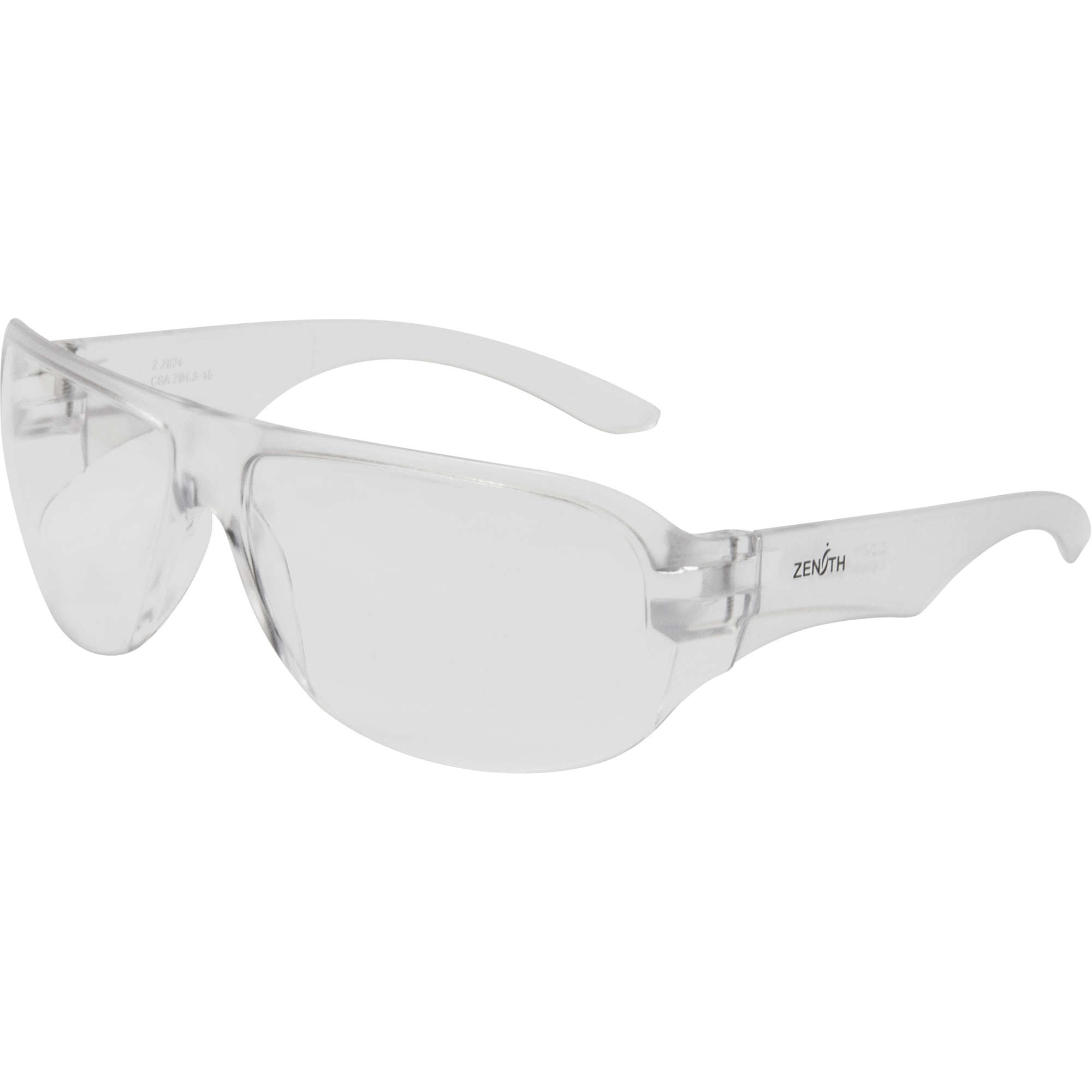 Lunettes de sécurité série Z2800, Lentille Transparent, Antibuée, ANSI Z87+/Répond ou surpasse la norme CSA Z94.3