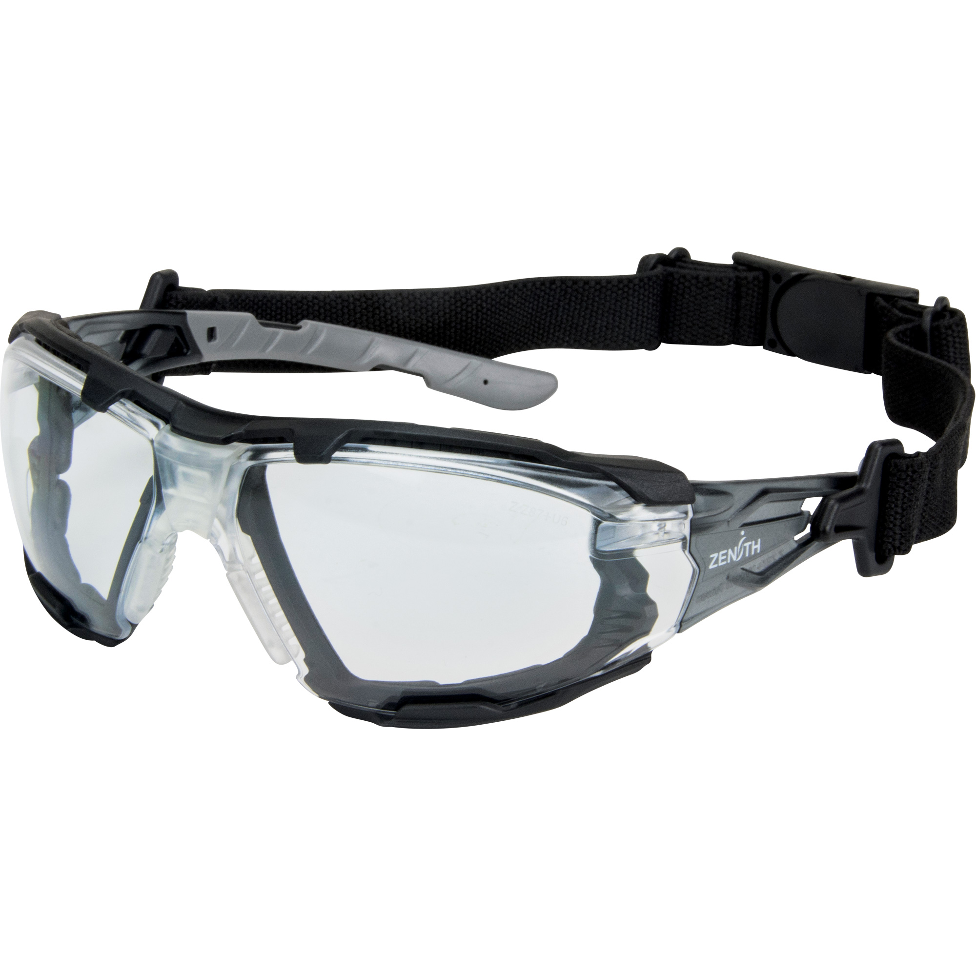 Lunettes de sécurité série Z2900 avec joint en mousse, Lentille Transparent, Anti-égratignures, ANSI Z87+/Répond ou surpasse la norme CSA Z94.3