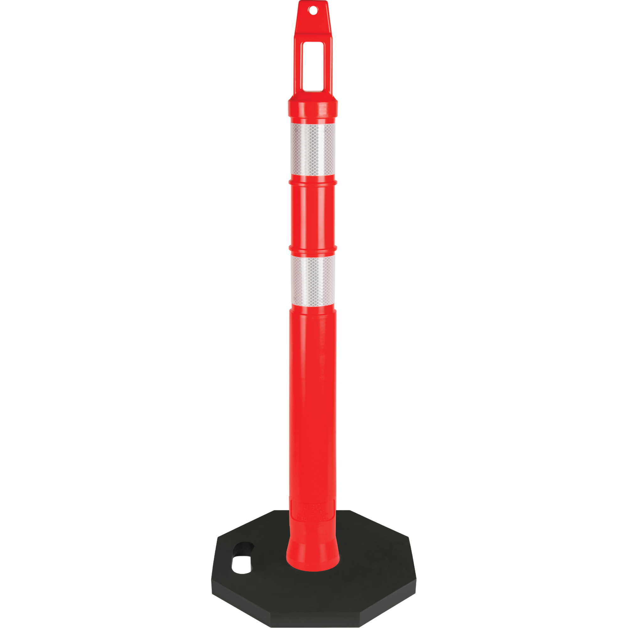 Poteau délinéateur de première qualité, 42" h, Orange