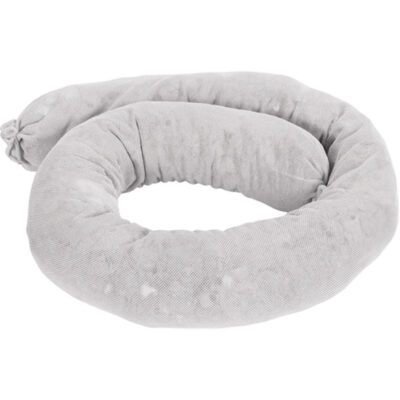 Remblais tubulaire absorbant, Huile seulement, Absorption 25 gal., 3" la x 4' lo, Pqt de 12
