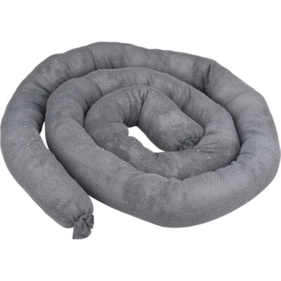 Remblais tubulaire absorbant, Universel, Absorption 65 gal., 3" la x 8' lo, Pqt de 20