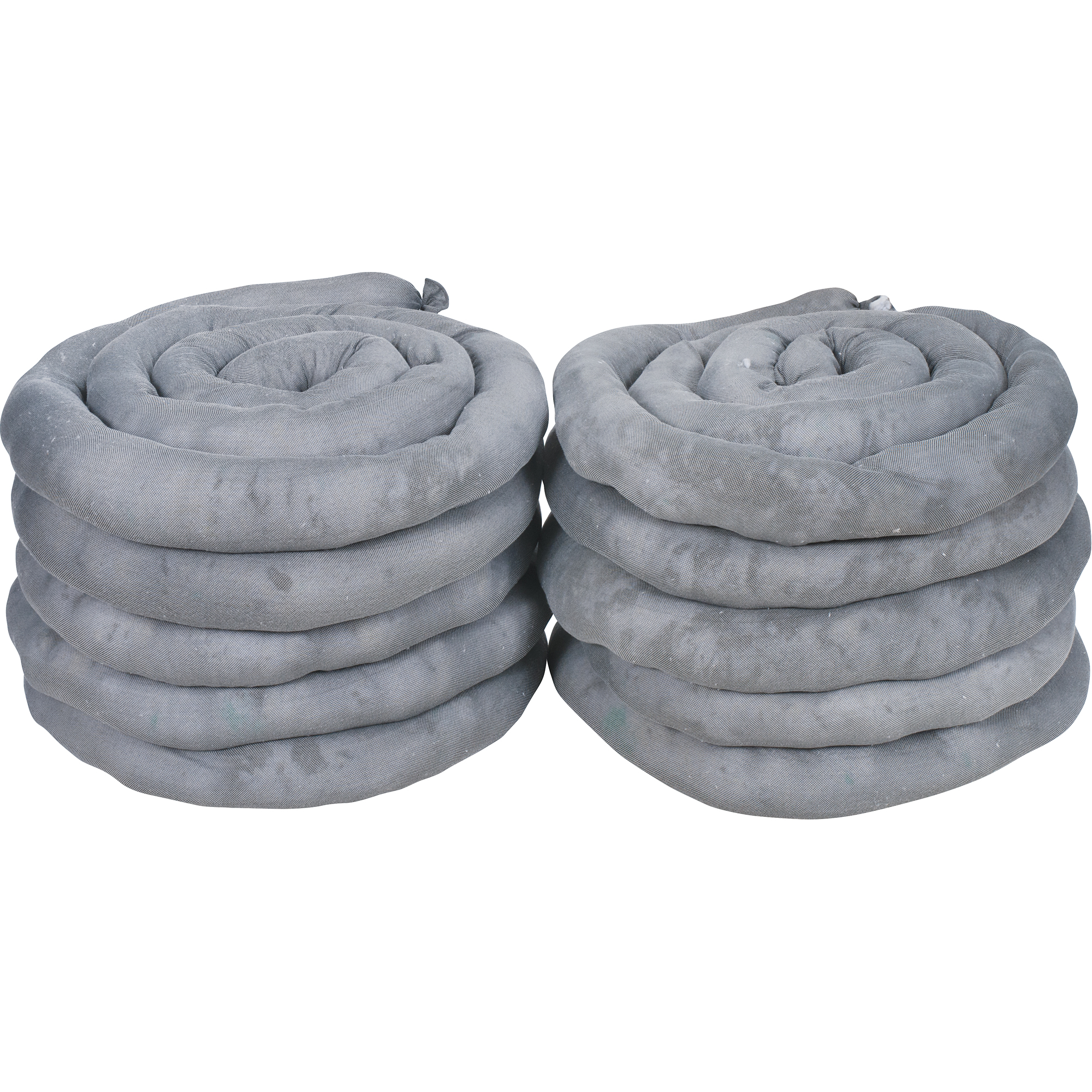 Remblais tubulaires absorbants, Universel, Absorption 40 gal., 3" la x 10' lo, Pqt de 10