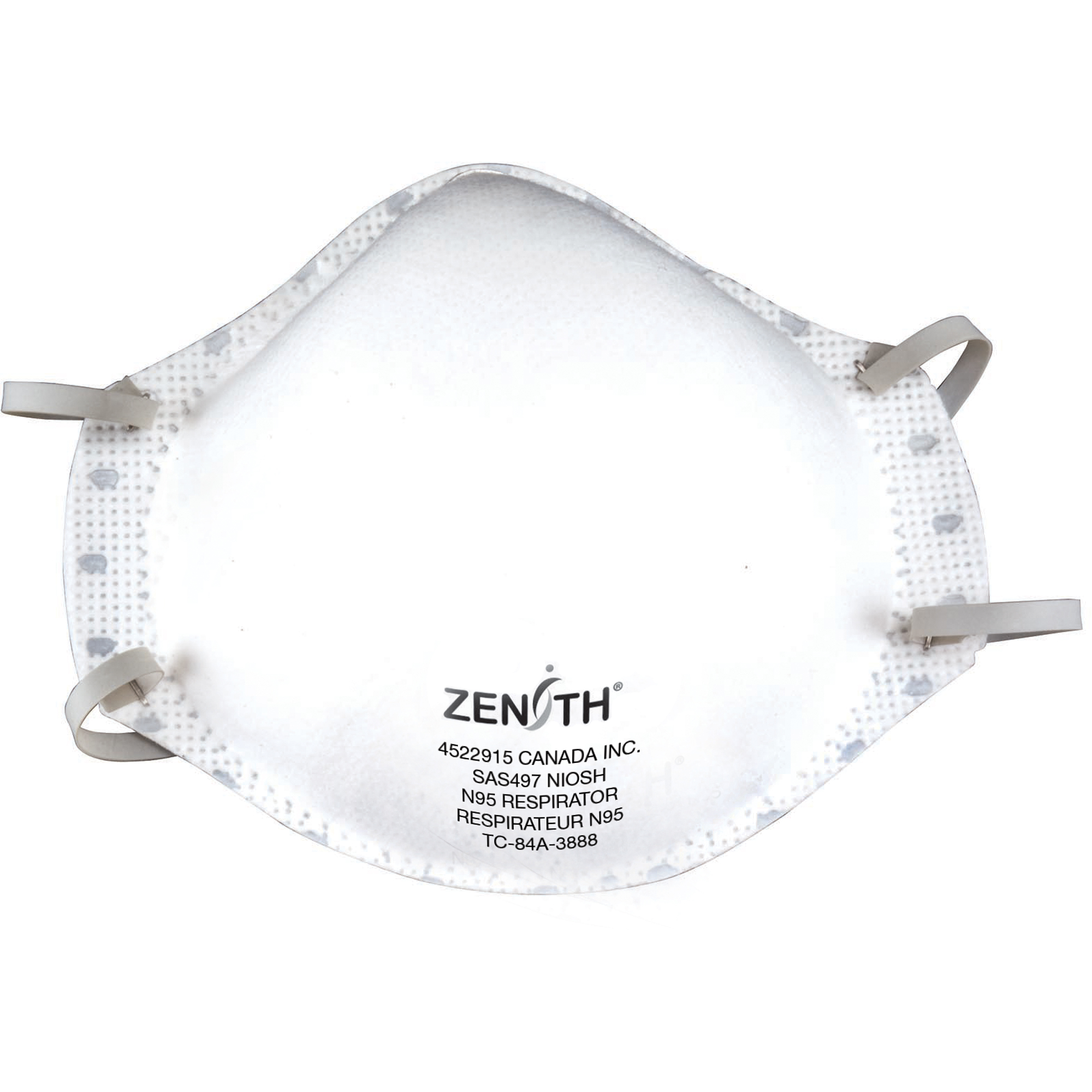 Respîrateur contre les particules - Emballage pour machine distributrice, N95, Certifié NIOSH, Moyen/grand