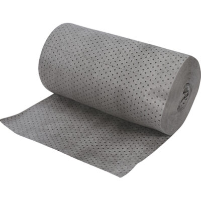 Rouleaux absorbants en fibres fines de calibre industriel, Lourd, 150' lo x 30" la, Absorption 70 gal.