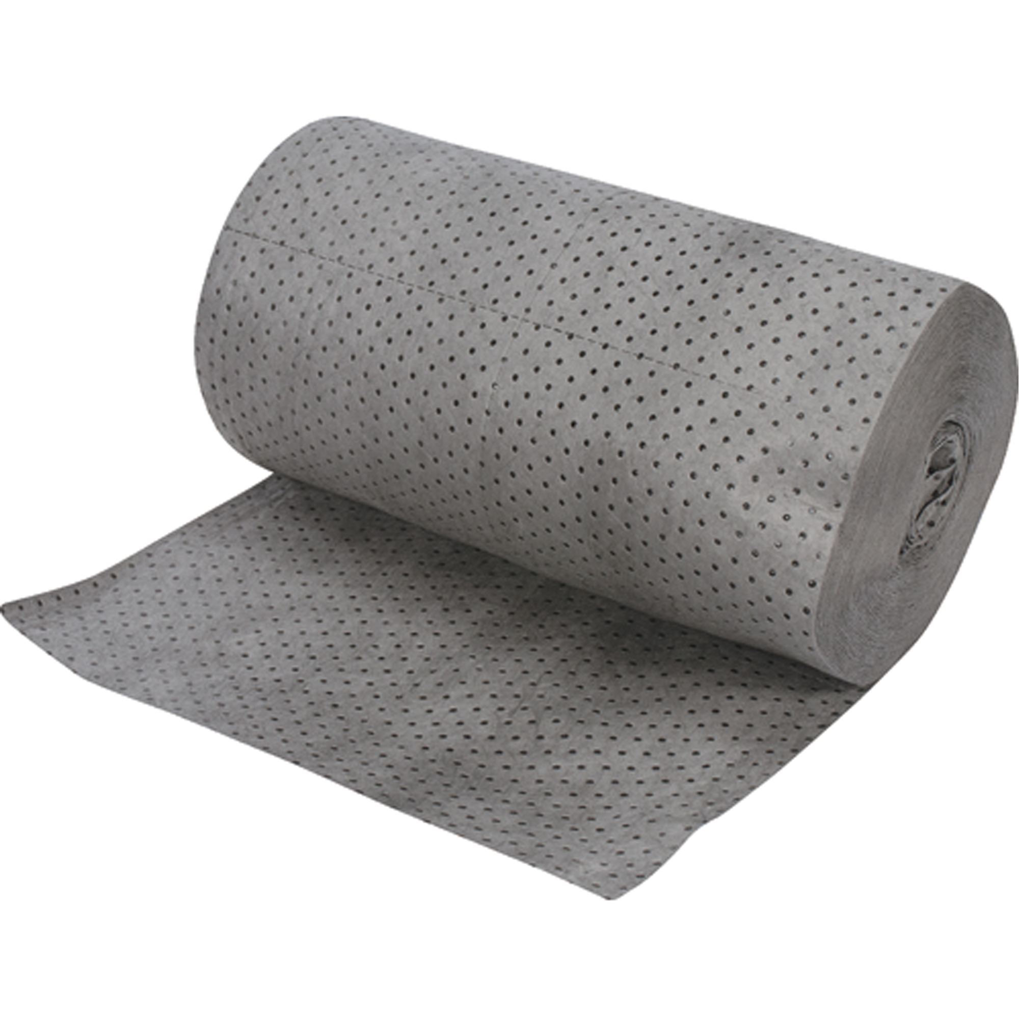Rouleaux absorbants en fibres fines de calibre industriel, Lourd, 150' lo x 30" la, Absorption 70 gal.