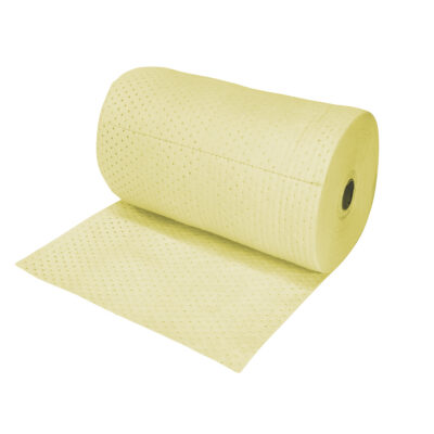 Rouleaux absorbants en fibres fines de calibre industriel, Lourd, 150' lo x 30" la, Absorption 70 gal.