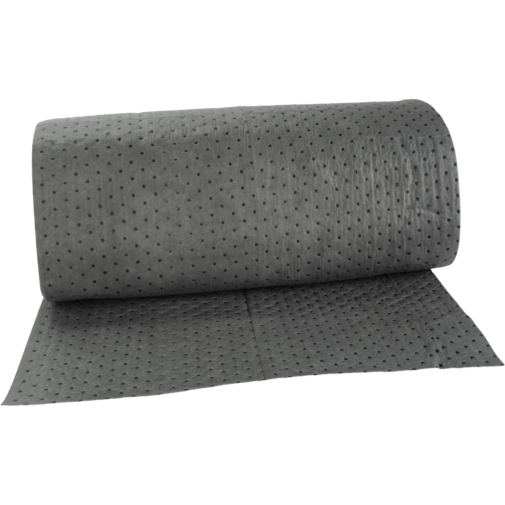Rouleaux absorbants liées, Poids moyen, 150' lo x 30" la, Absorption 16 gal.