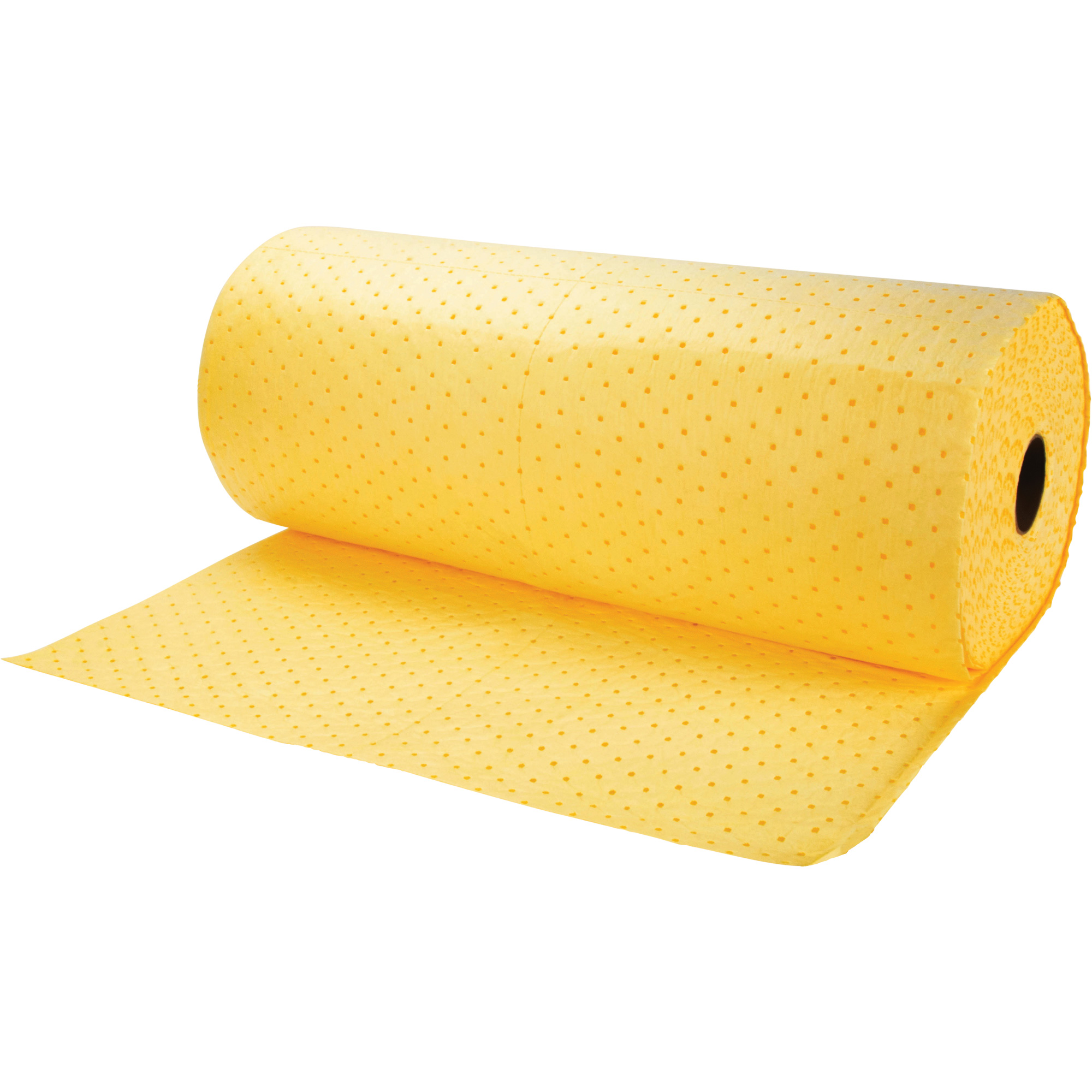 Rouleaux absorbants liées, Lourd, 150' lo x 30" la, Absorption 20 gal.