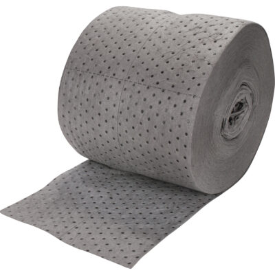 Rouleaux absorbants liés de première qualité, Lourd, 150' lo x 15" la, Absorption 25 gal.