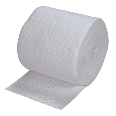 Rouleaux absorbants liés de première qualité, Lourd, 150' lo x 15" la, Absorption 25 gal.