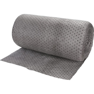 Rouleaux absorbants liés de première qualité, Lourd, 150' lo x 30" la, Absorption 50 gal.