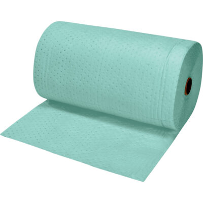 Rouleaux absorbants liés de première qualité, Lourd, 150' lo x 30" la, Absorption 50 gal.
