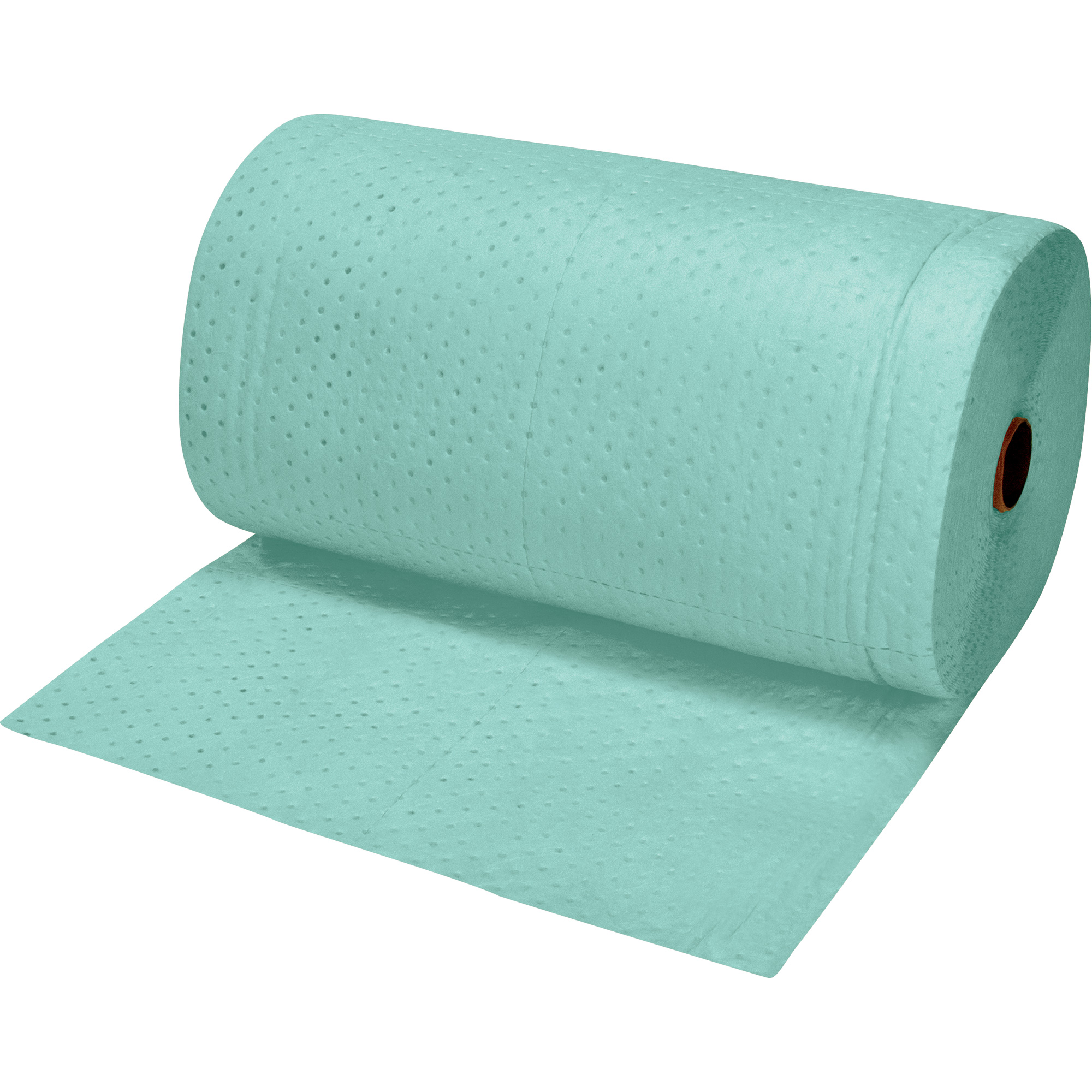 Rouleaux absorbants liés de première qualité, Lourd, 150' lo x 30" la, Absorption 50 gal.