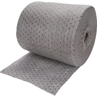 Rouleaux absorbants liés de première qualité, Poids moyen, 150' lo x 15" la, Absorption 20 gal.