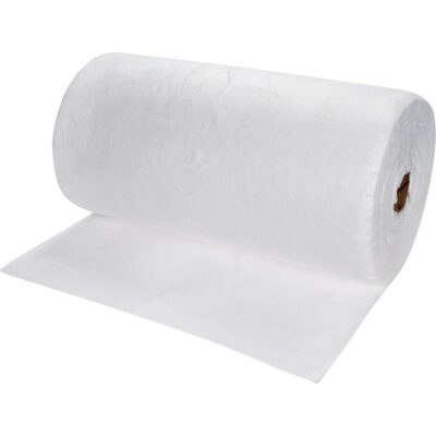Rouleaux absorbants soufflées de première qualité, Lourd, 150' lo x 30" la, Absorption 50 gal.