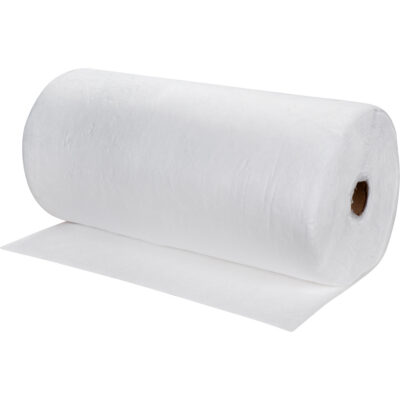 Rouleaux absorbants soufflées de première qualité, Poids moyen, 150' lo x 30" la, Absorption 40 gal.