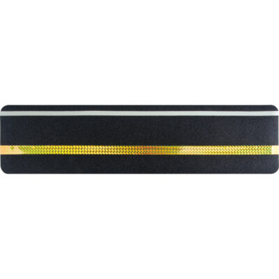 Ruban antidérapant de première qualité, 6" x 24", Noir
