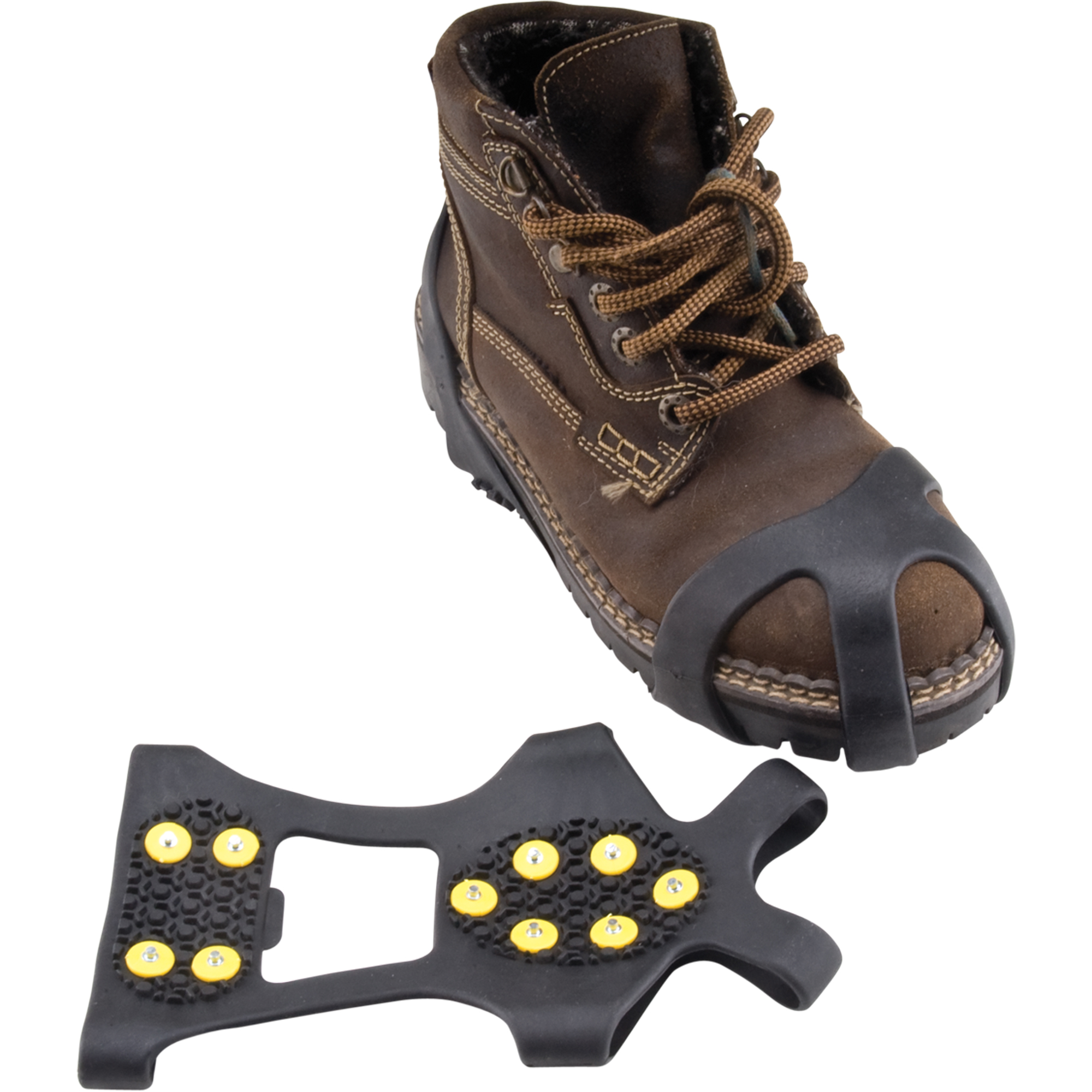 Semelles antidérapantes pour la glace, Acier, Traction Crampon, T-Grand
