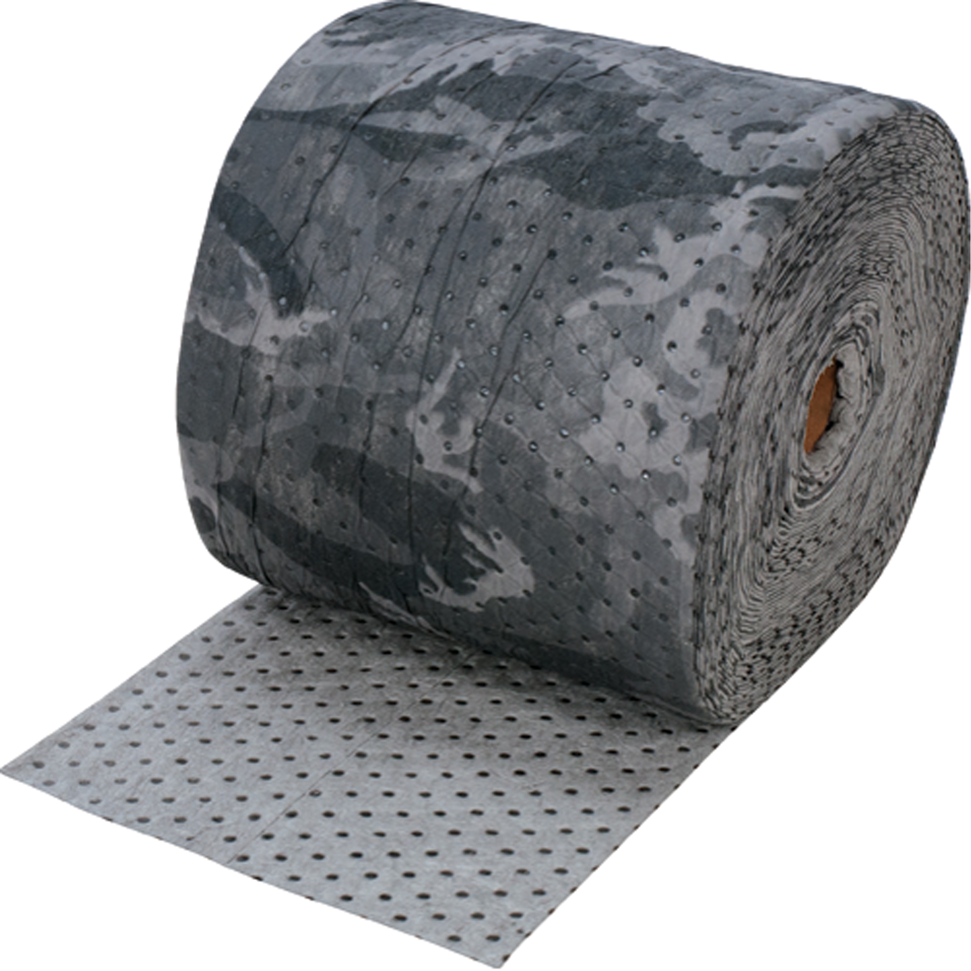 Sorbants de camouflage de première qualité, Lourd, 150' lo x 15" la, Absorption 25 gal.