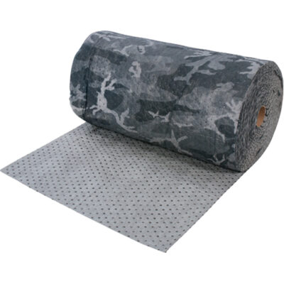 Sorbants de camouflage de première qualité, Lourd, 150' lo x 30" la, Absorption 50 gal.