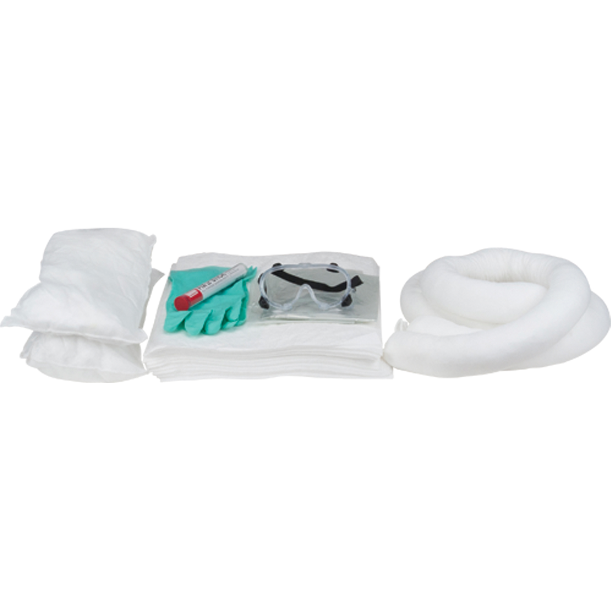 Trousse de déversements de rechange pour véhicules, 10 gallons, Huile seulement