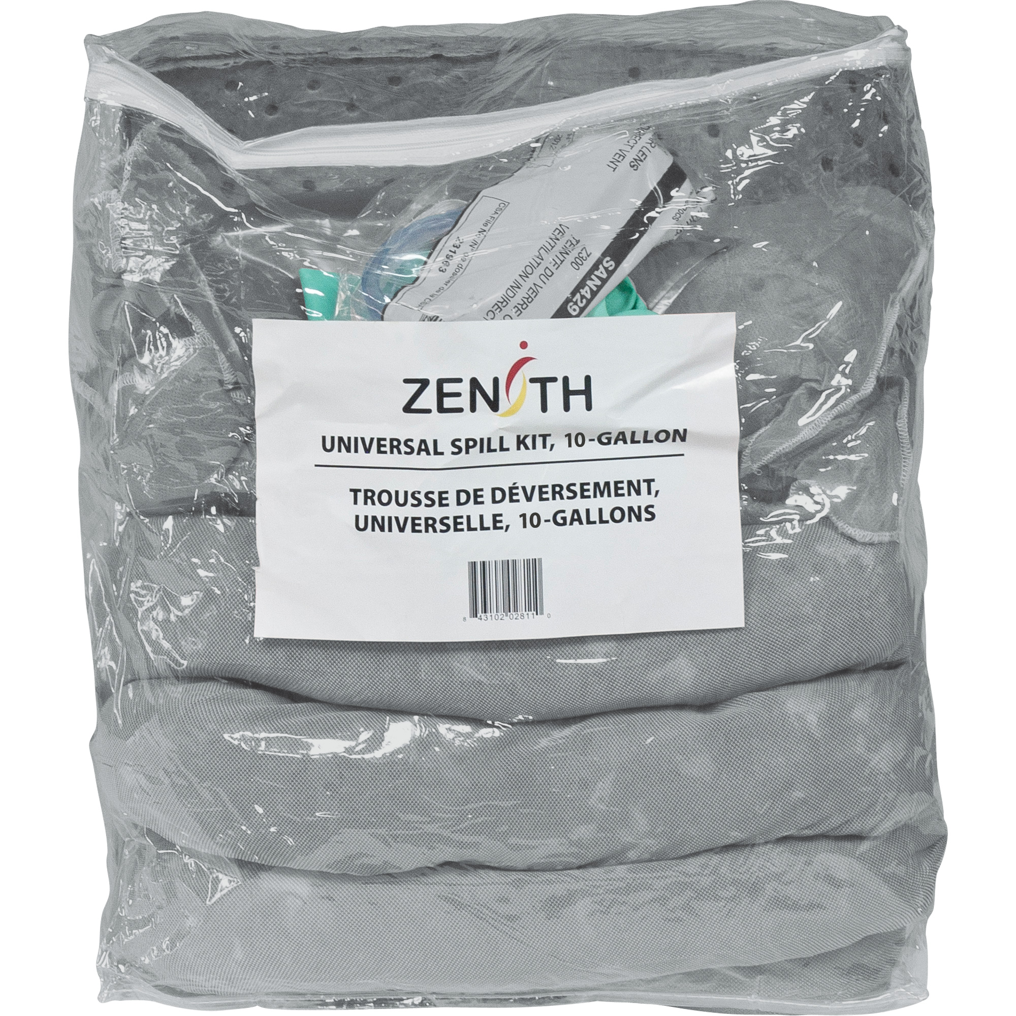 Trousse de lutte contre les déversements pour camion, Universel, Sac, Absorbance de 10 gal. US