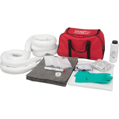 Trousse de lutte contre les déversements, Universel, Sac, Absorbance de 10 gal. US