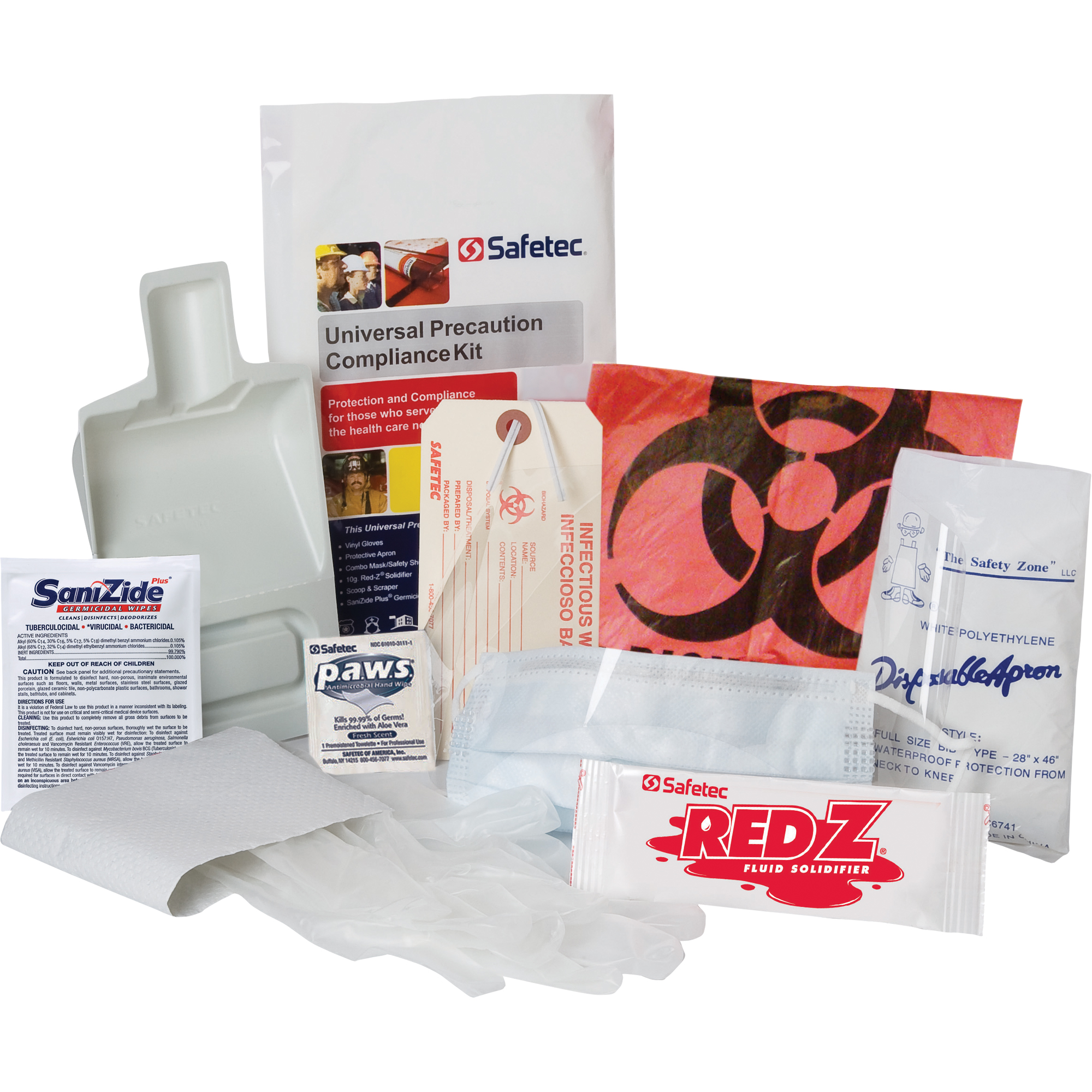Trousse pour précaution de pathogènes transmissibles par le sang - Universel, Universel, Sac