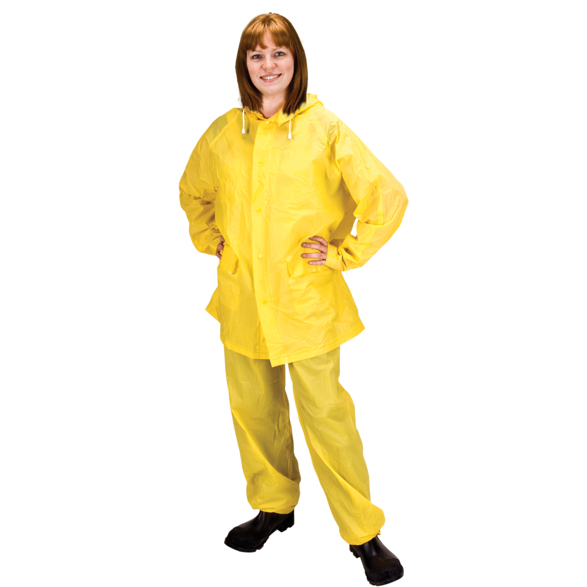 Vêtements imperméables RZ300, PVC, 2T-Grand, Jaune