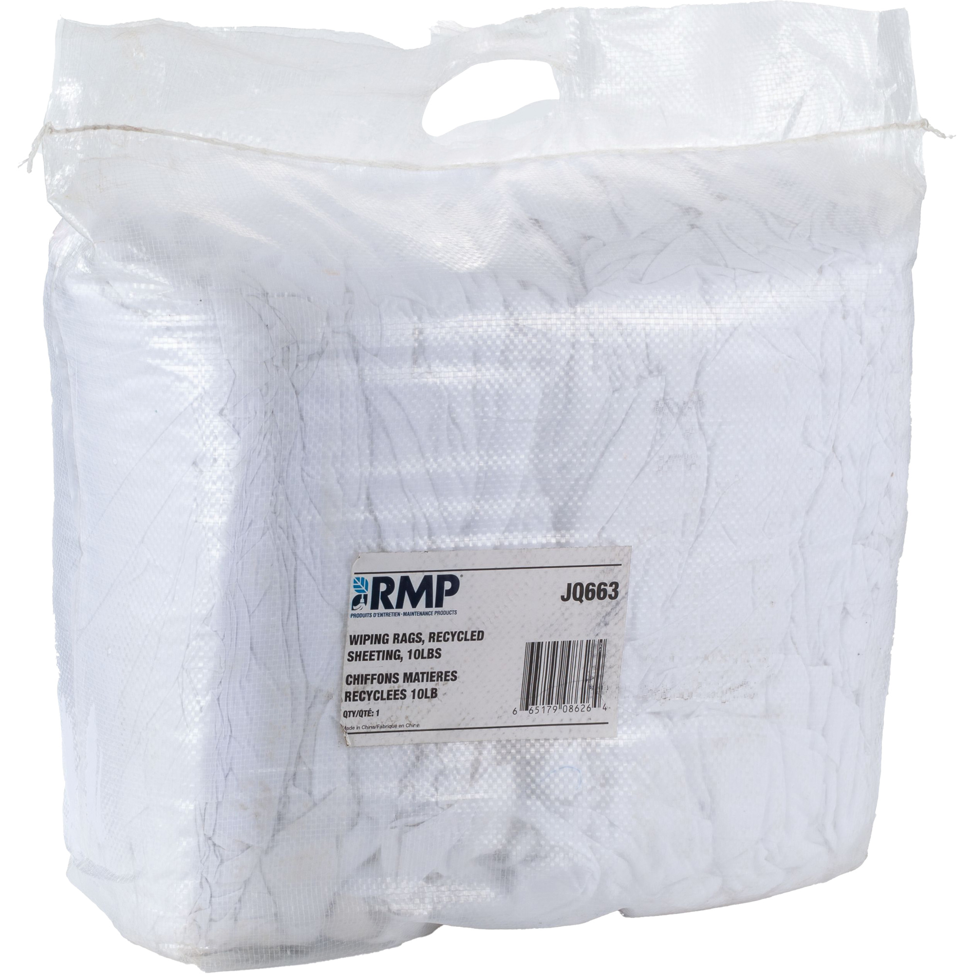 Chiffons, Blanc, 10 lb