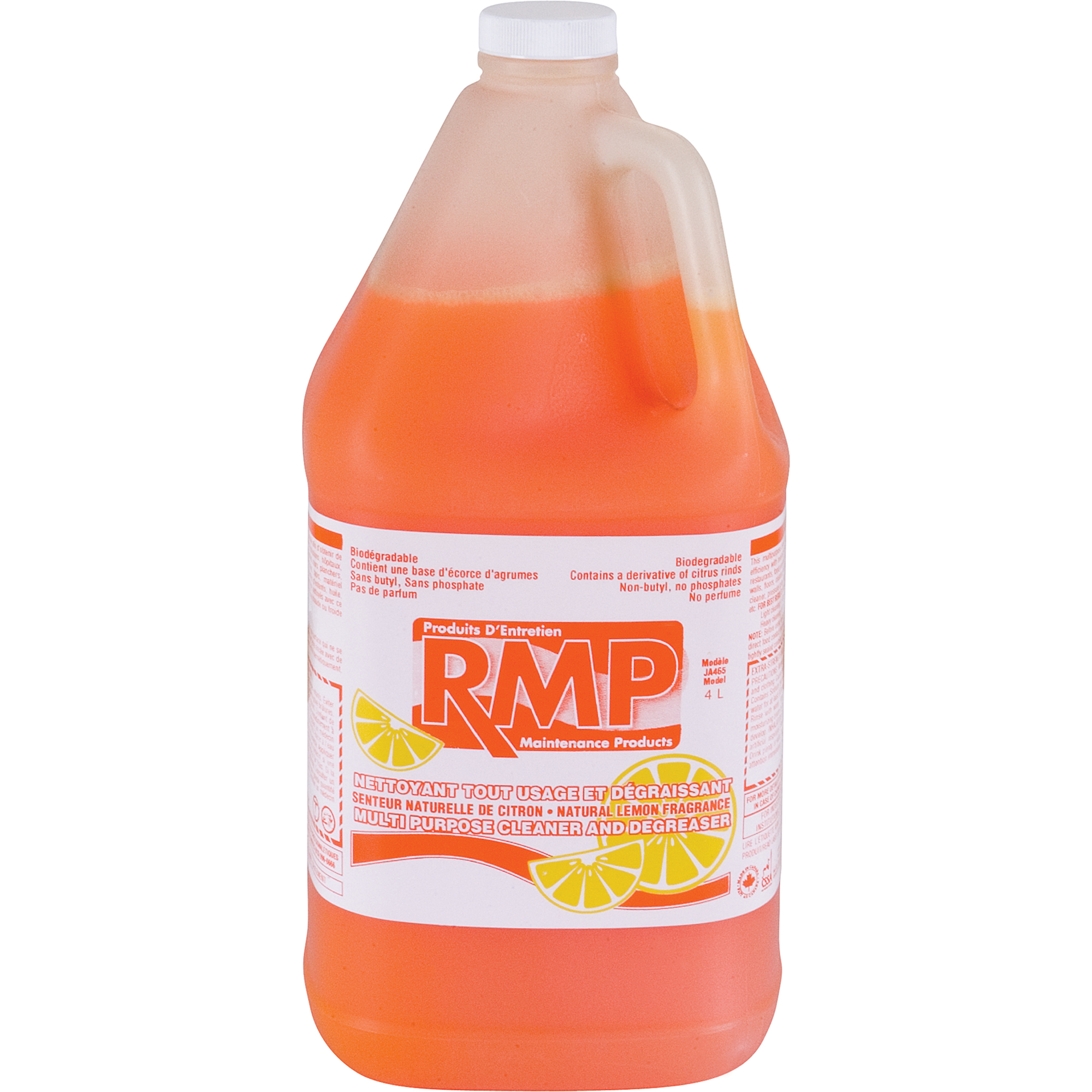 Nettoyant et dégraissant à base d'agrumes naturels, 4 L, Cruche