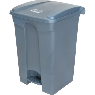 Poubelle à pédale, Plastique, Capacité 12 gal. US