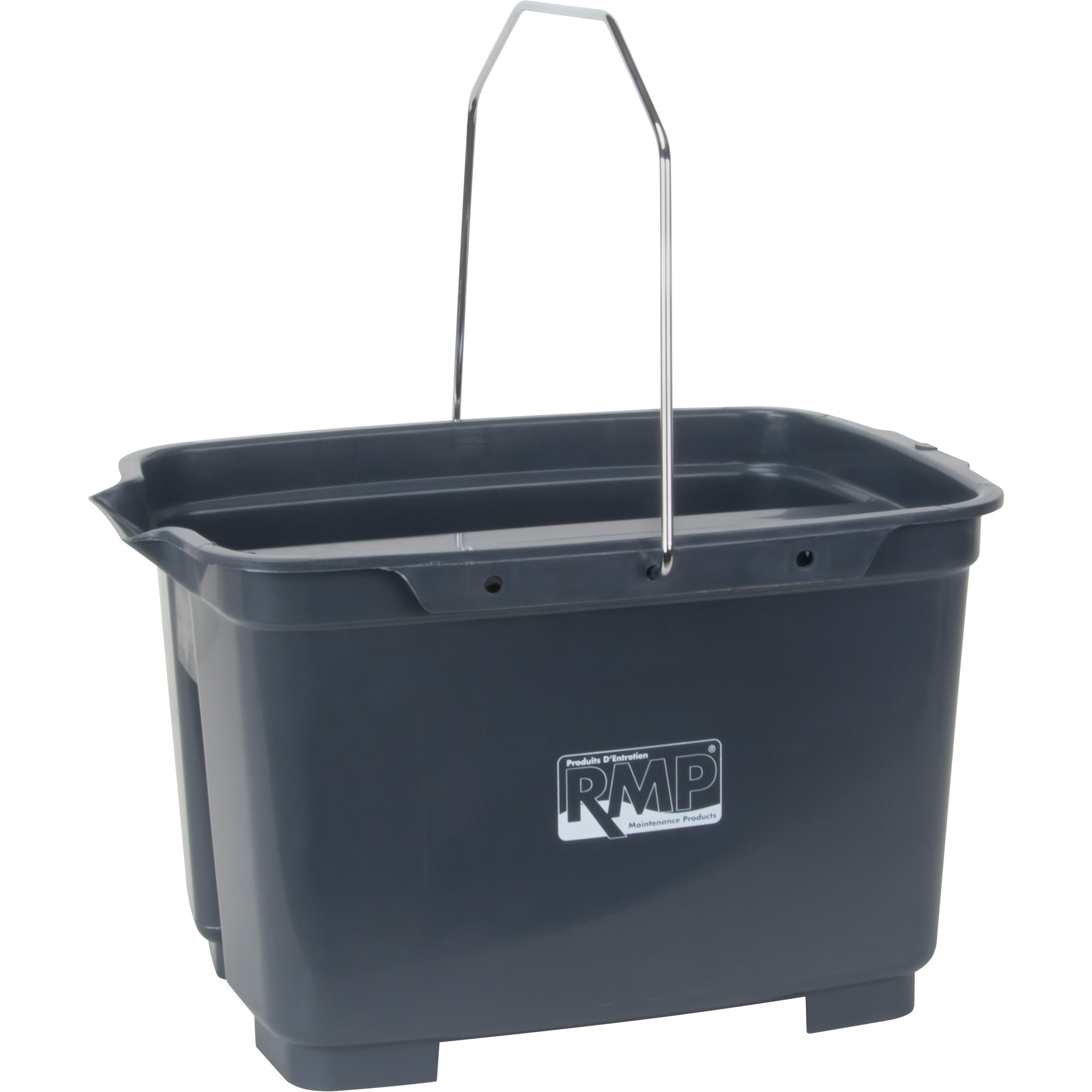Seau double, Capacité de 4,75 gal. US (19 pintes), Gris