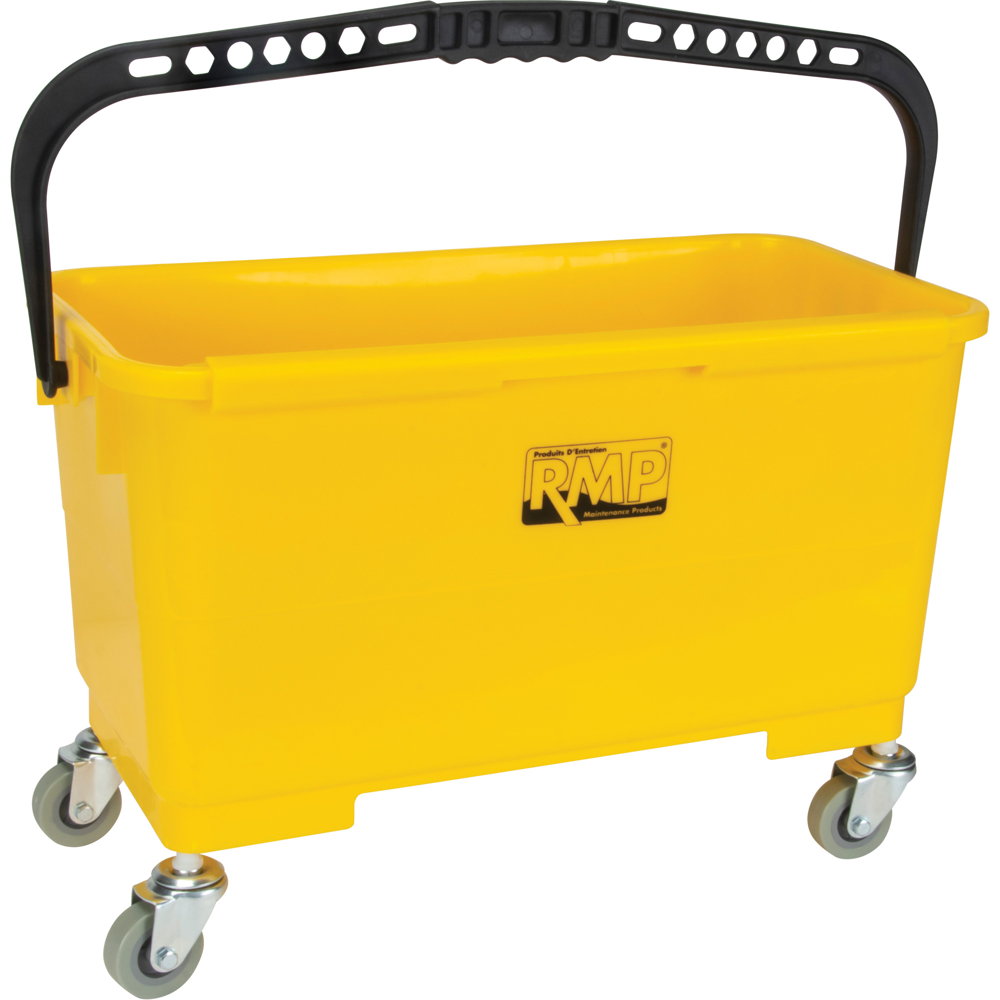 Seau pour laveur de vitres, Jaune
