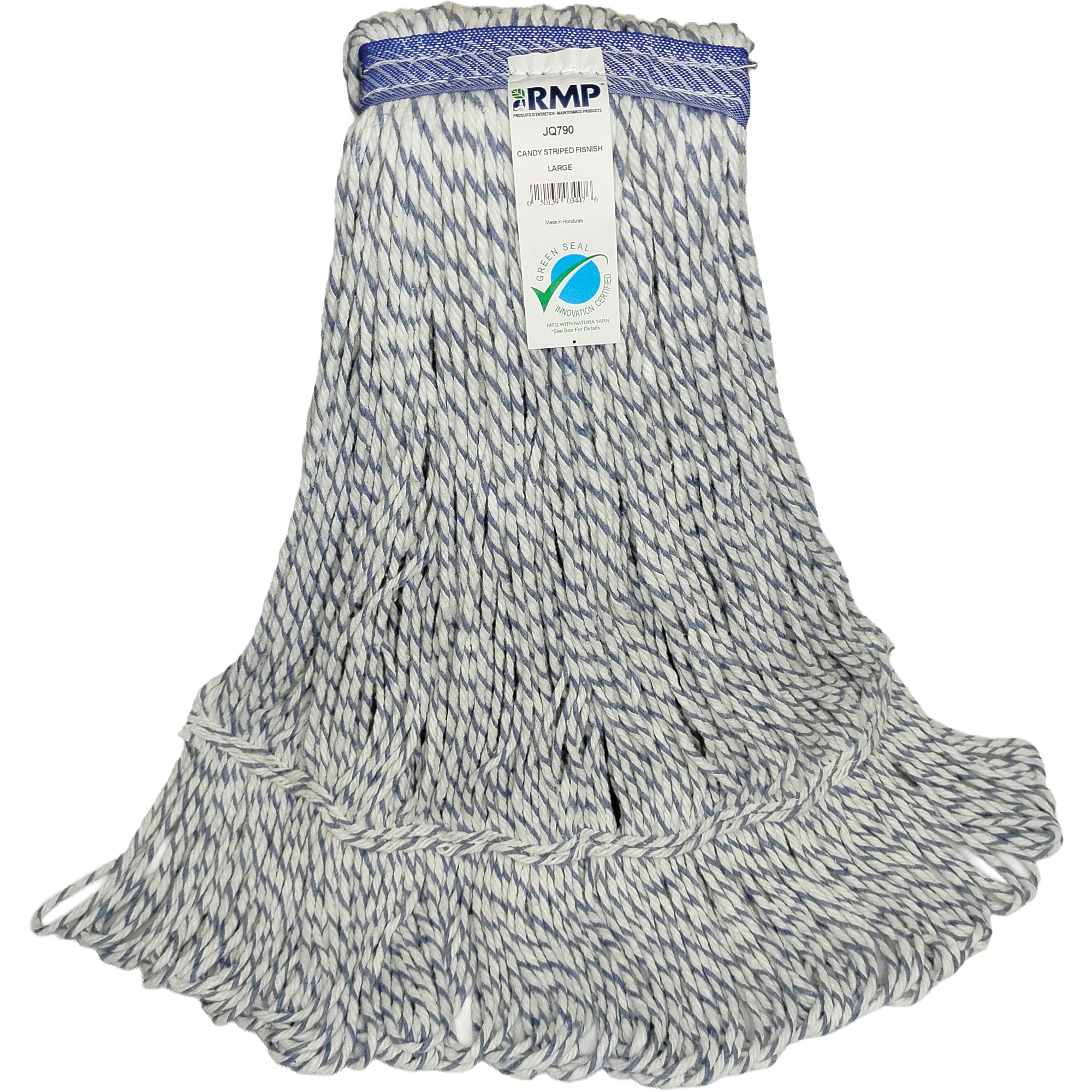 Tête de vadrouille rayée, Finition de plancher, Synthétique, Style Boucle