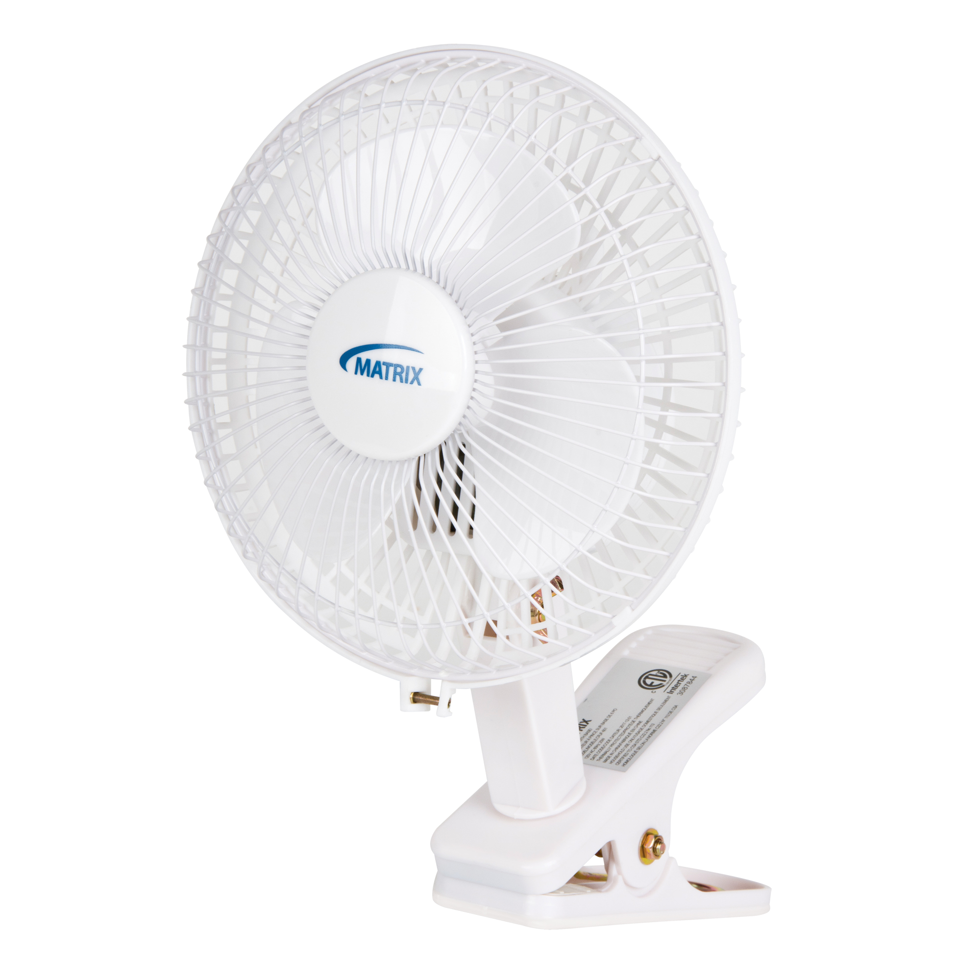 Ventilateur à pince & de bureau, Diamètre 6", 2 vitesses