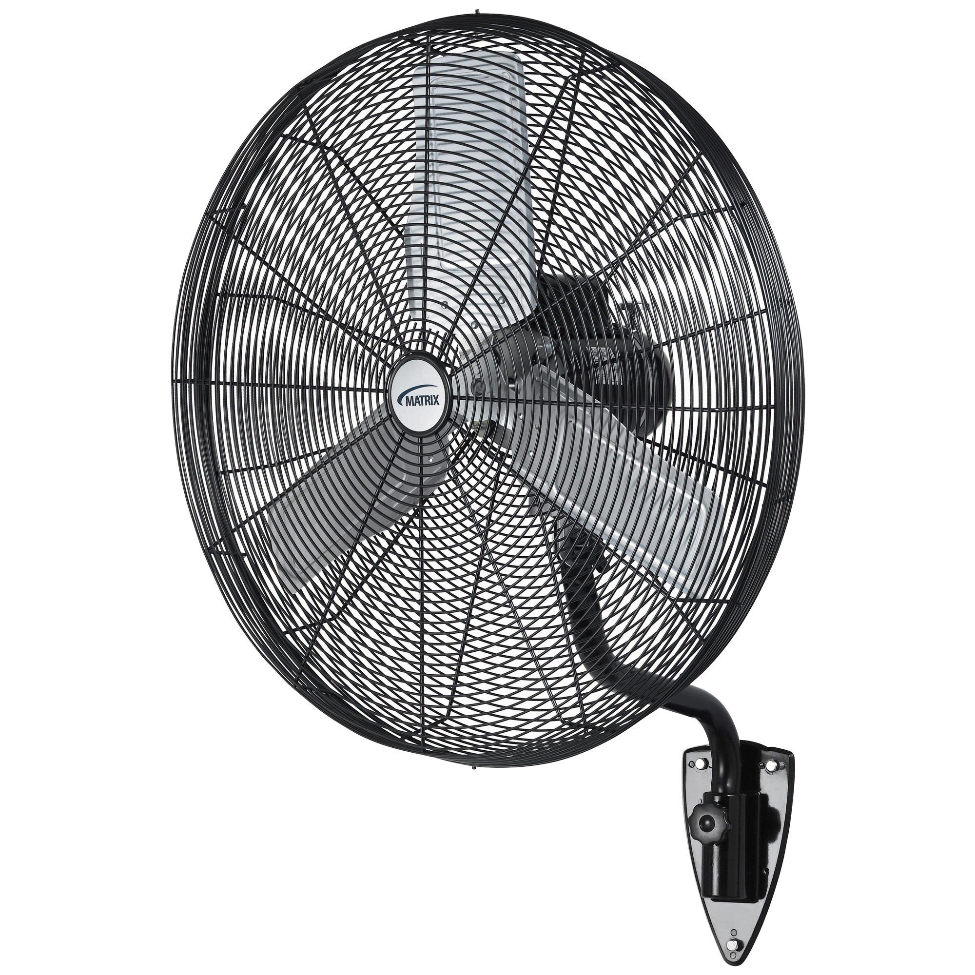 Ventilateur mural oscillant, Robuste, 3 vitesses, Diamètre de 30"