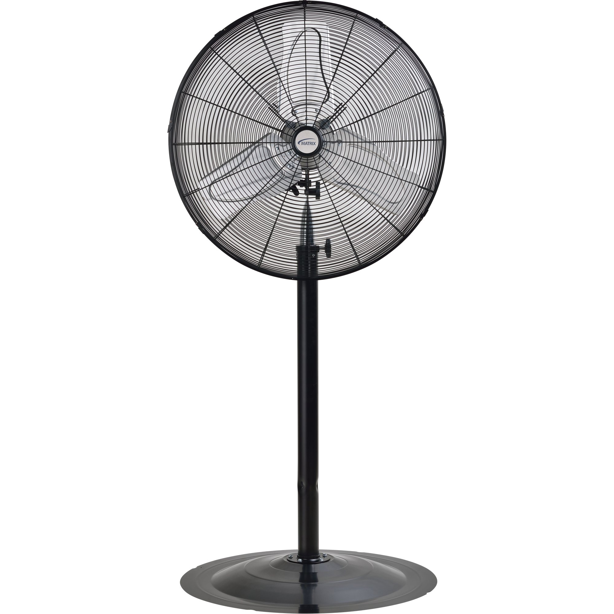 Ventilateur non oscillant sur socle, Robuste, 2 Vitesses, Diamètre de 24"