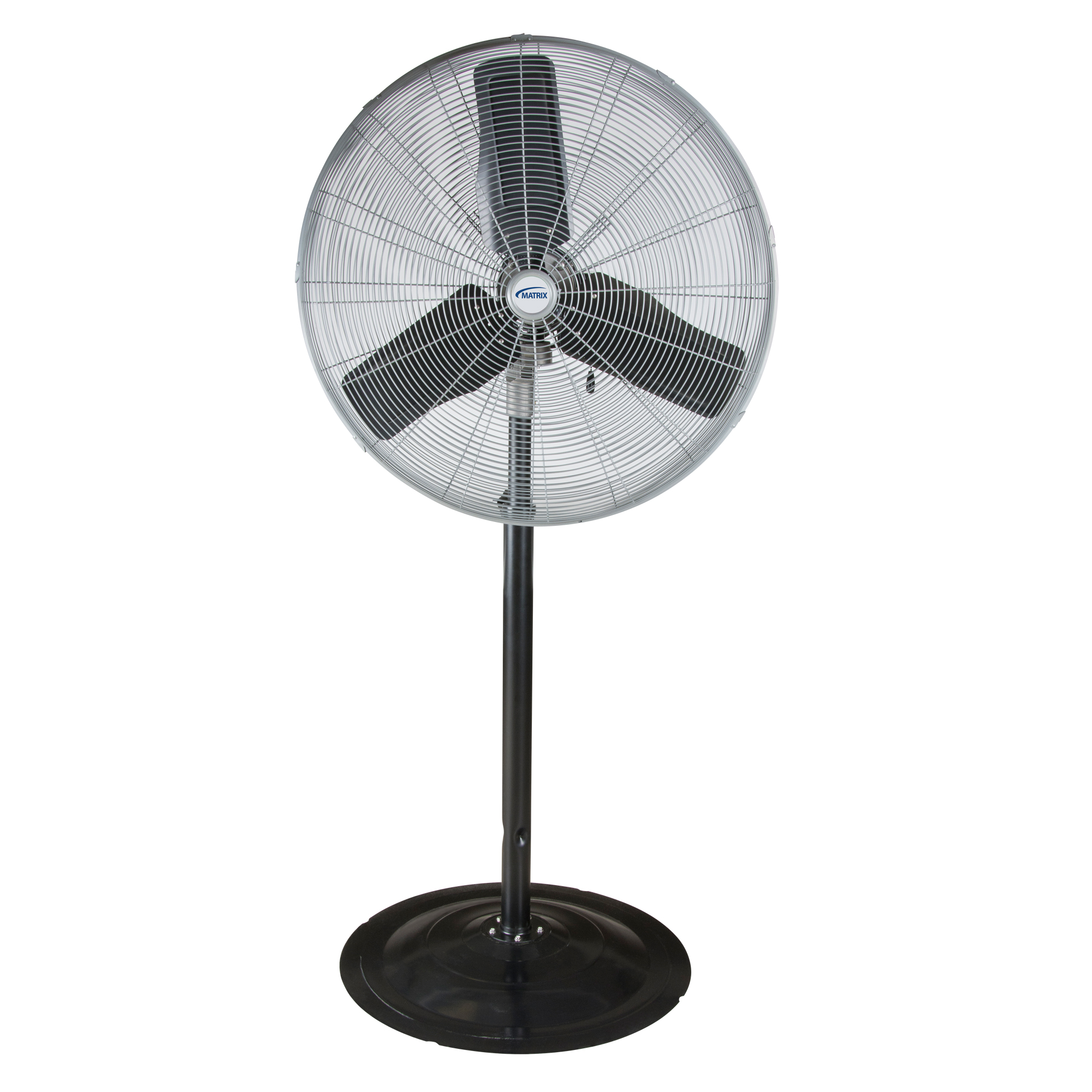 Ventilateur oscillant sur socle avec moteur étanche à l'eau, Robuste, 3 Vitesses, Diamètre de 30"