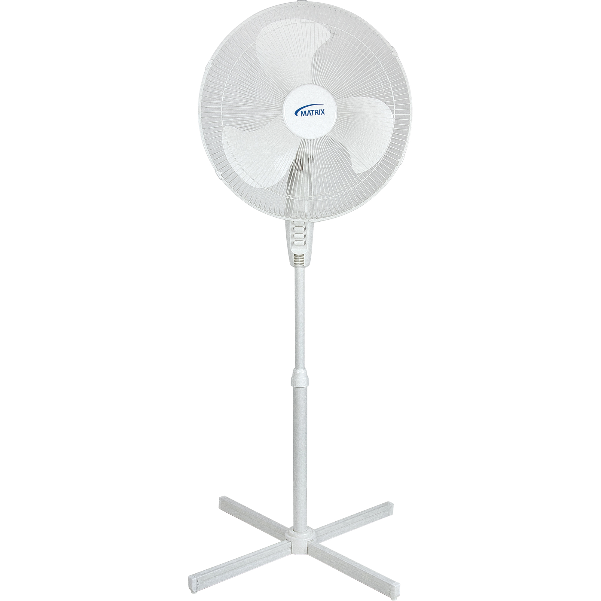 Ventilateur oscillant sur socle, Commercial, 3 Vitesses, Diamètre de 18"