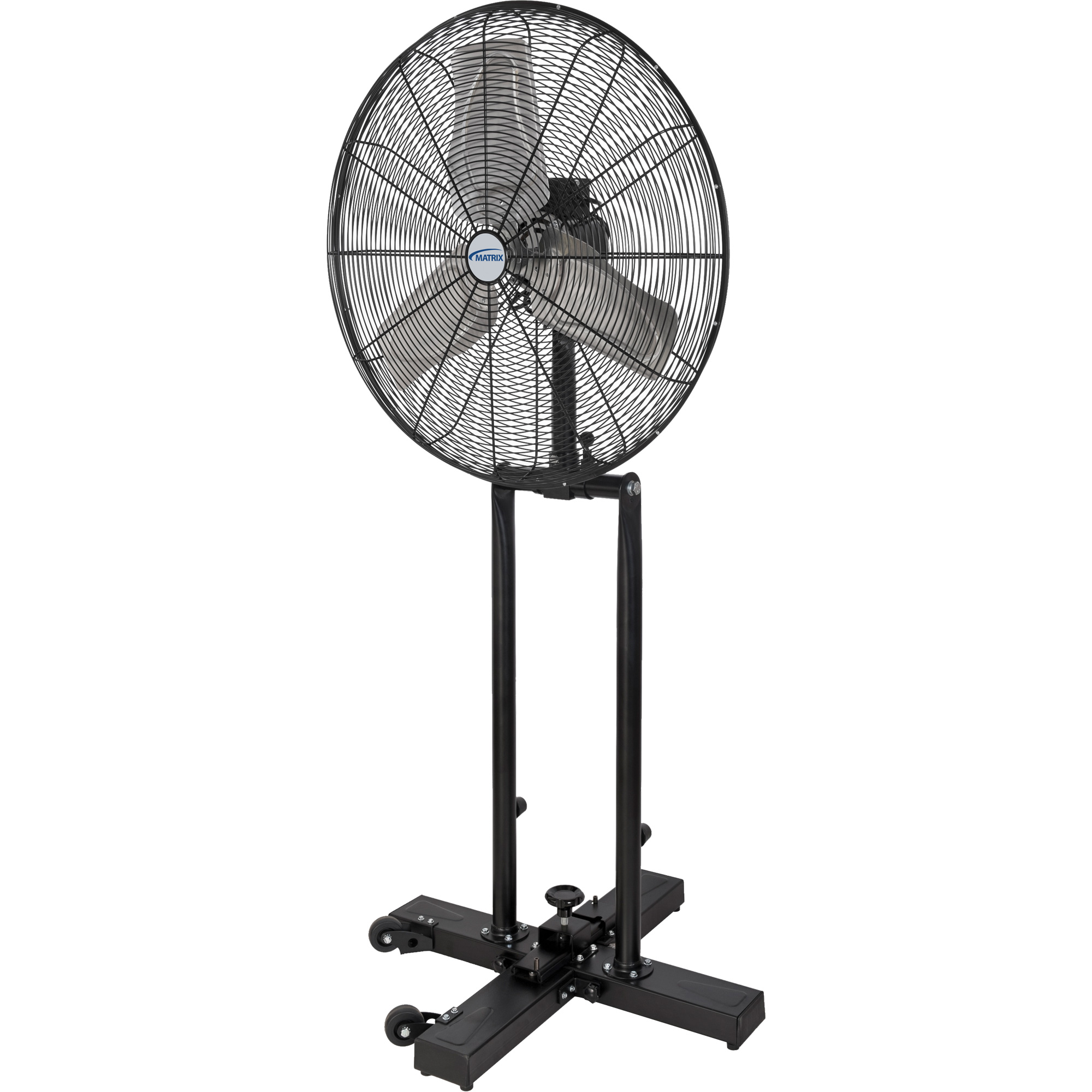 Ventilateur sur pied repliable, Industriel, 3 Vitesses, Diamètre de 24"