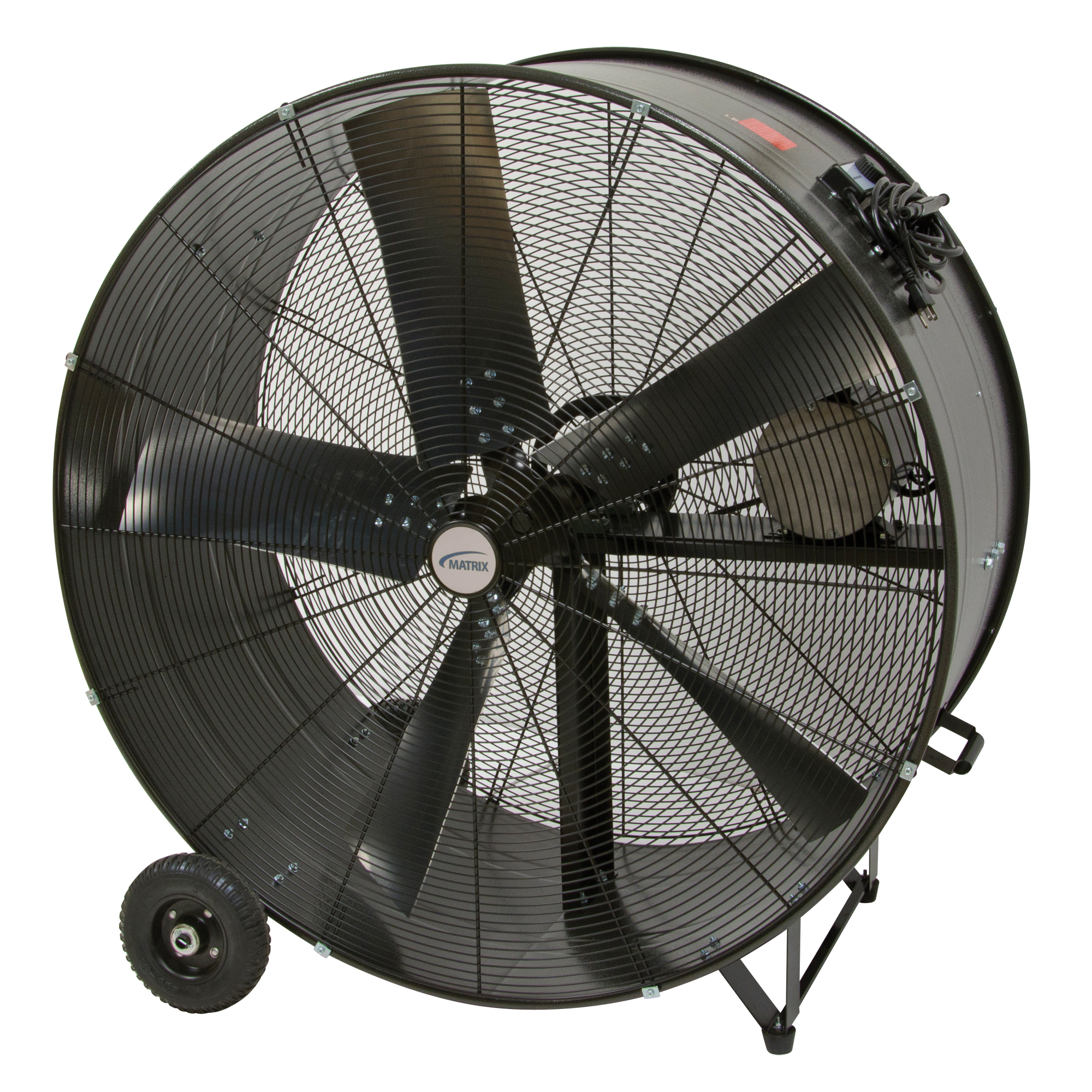 Ventilateur tambour robuste et fixe à courroie, Industriel, 2 vitesses, Diamètre de 42"