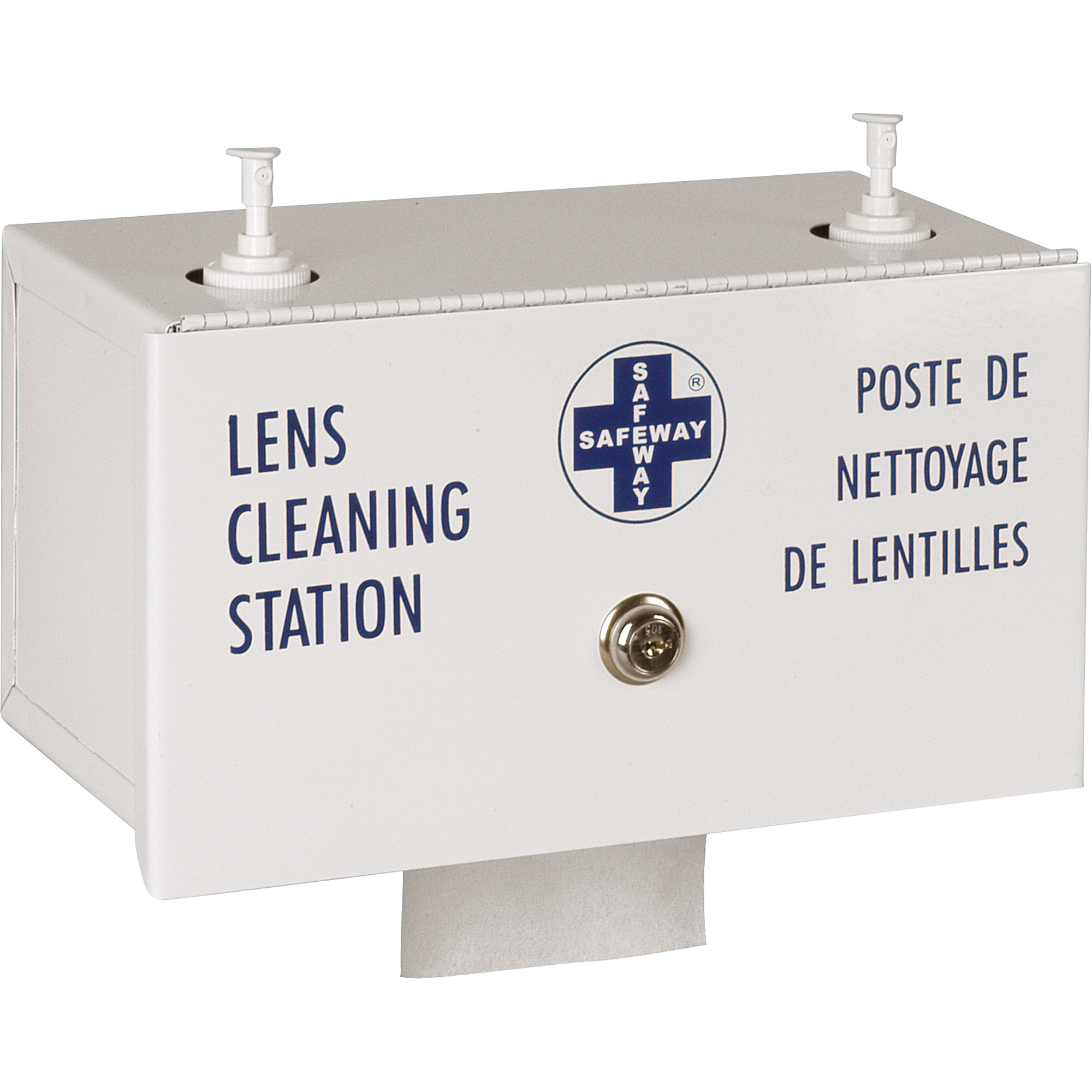 PRODUITS POUR NETTOYAGE DE LUNETTES, Métal, 6" lo x 6" p x 11,5" h