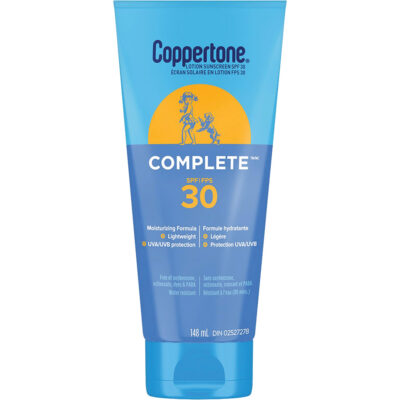 Protection solaire complète CoppertoneMD, FPS 30, Lotion