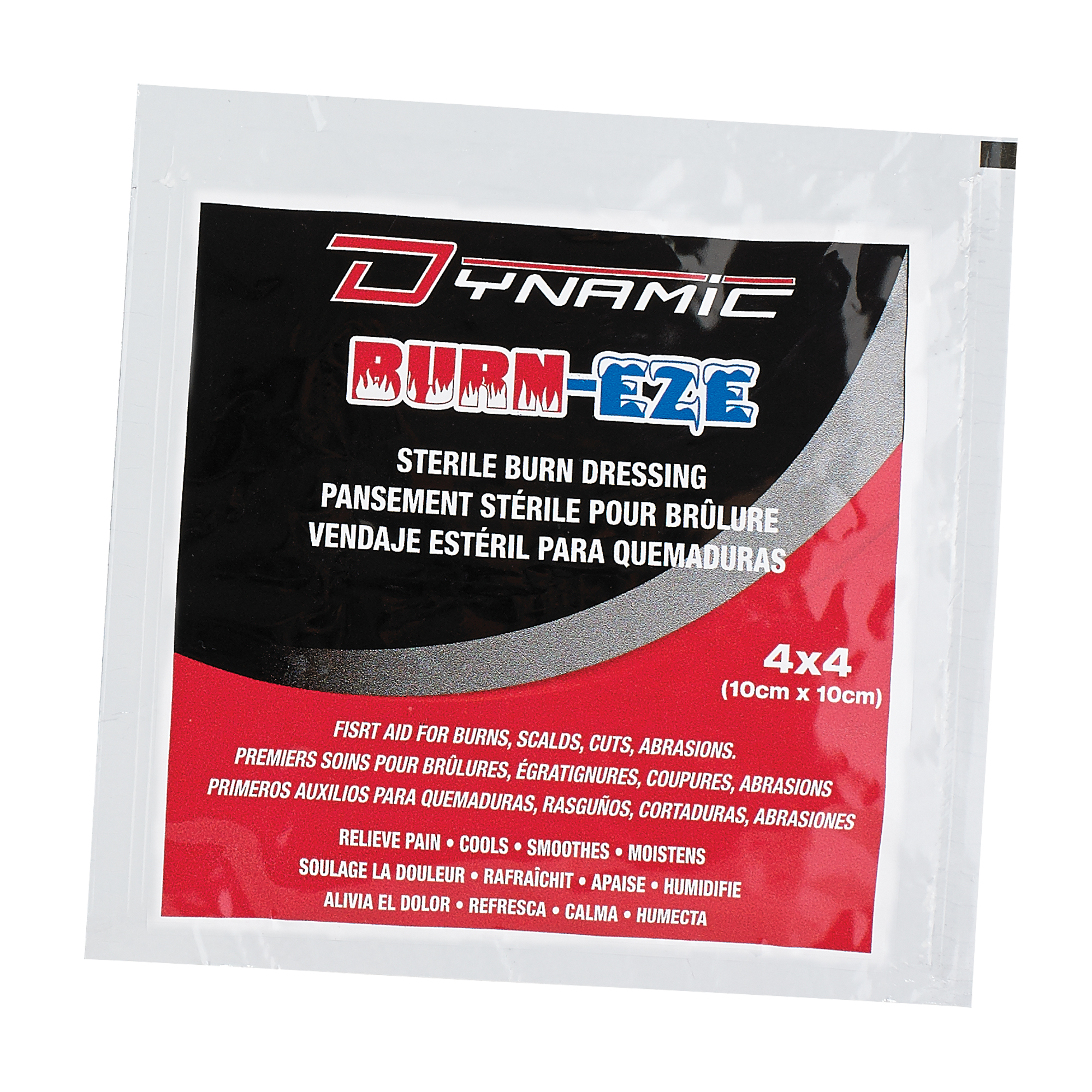 Bandage Burn-Eze-Burn DynamicMC, 4" x 4", Classe 2